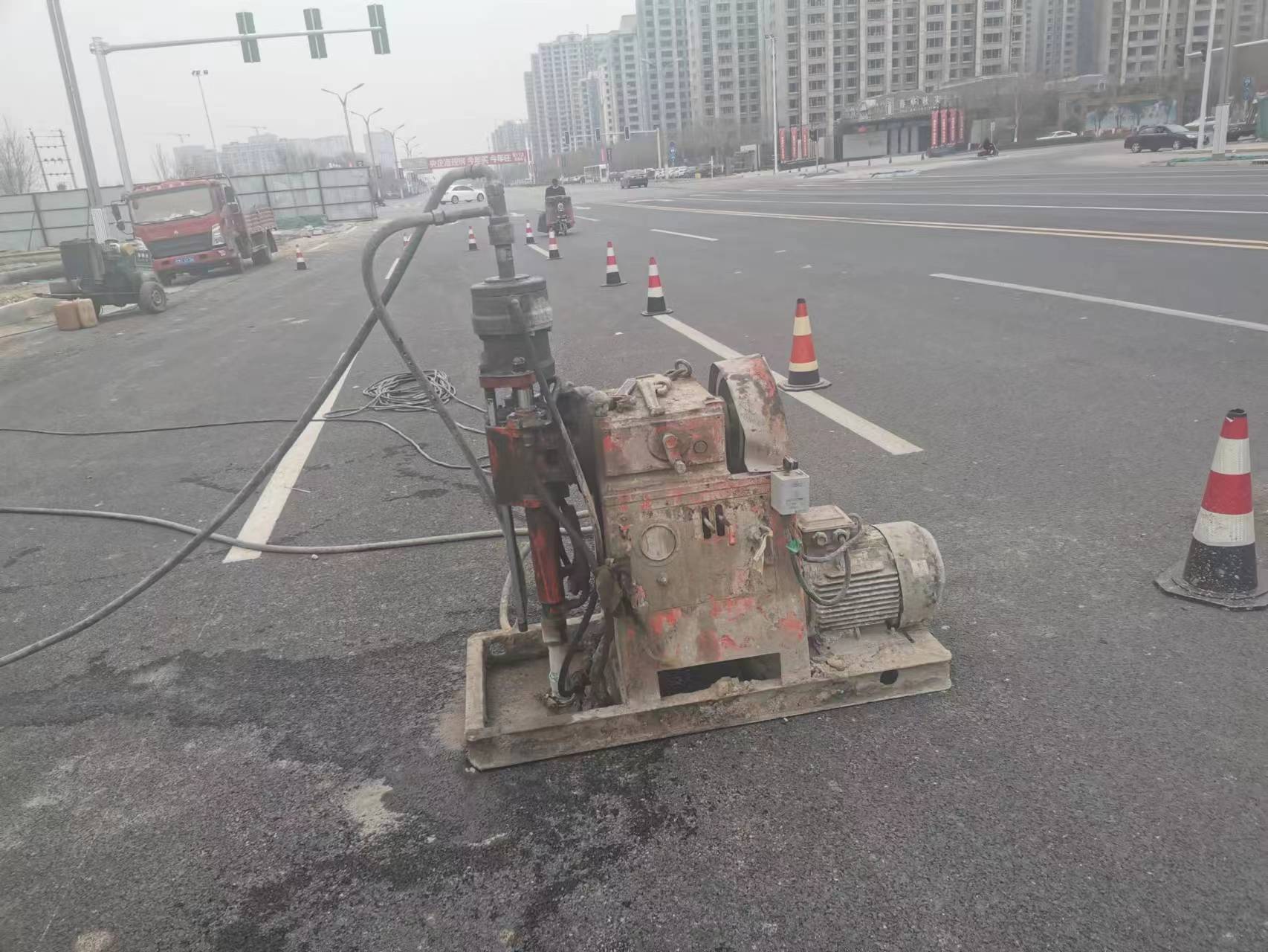 涿鹿路基注浆